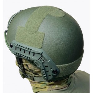 Баллистический шлем БР1 Fast Ops-Core с системой Team Wendy олива
